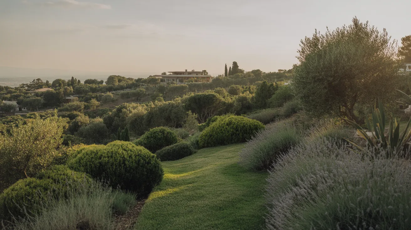 Magnifique jardin paysager réalisé par Dream Paysage à Mios
